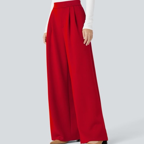 Halara Flex™ High Waisted Pocket Wide Leg Work Pants XS - Picture 3 of 9